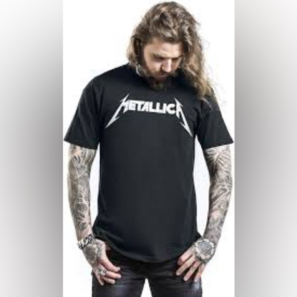 Bravado Black Metallica Short Sleeve Tee